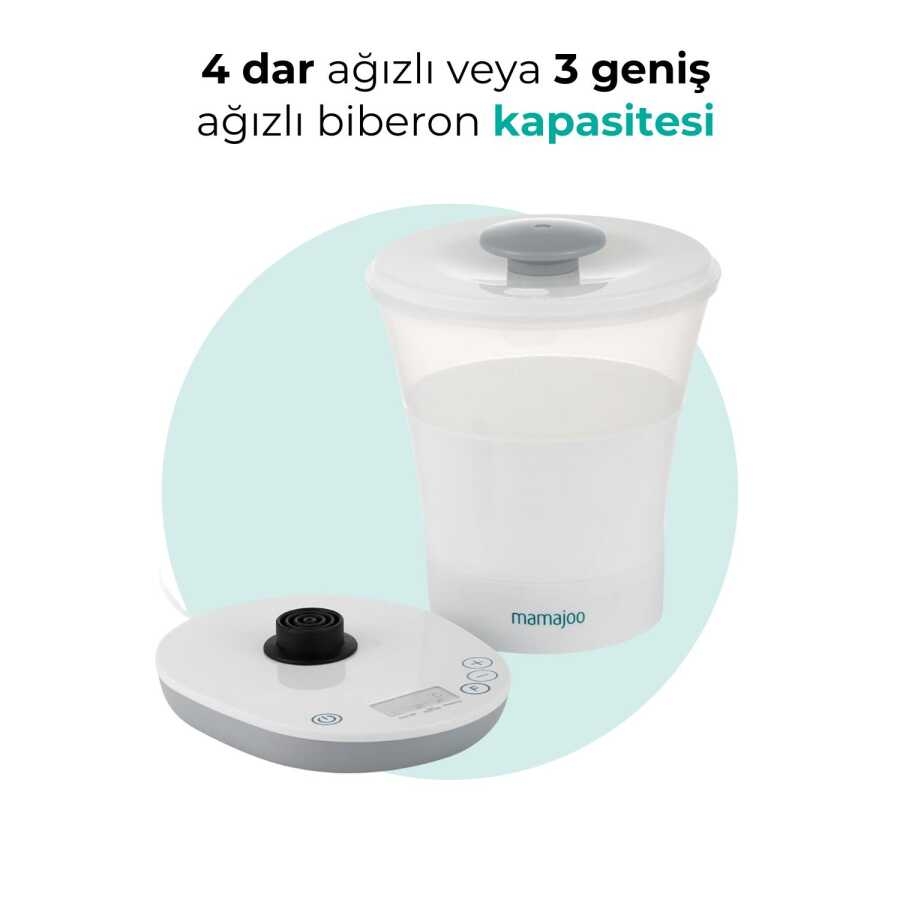 Mamajoo%203%20İşlevli%20Buhar%20Sterilizatörü,%20Mama%20ve%20Süt%20Isıtıcı,%20Hızlı%20Isıtma%20ve%20Sıcaklık%20Sabitleme